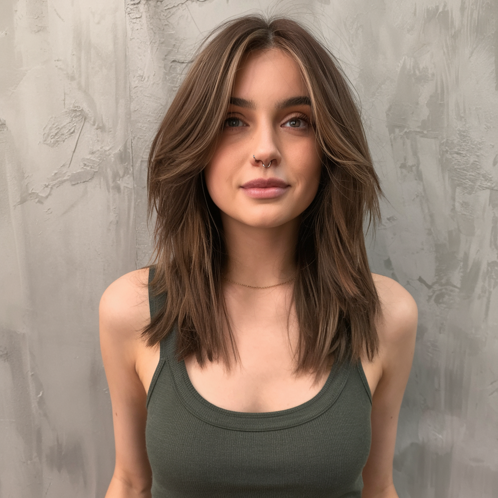 Trending Medium Layered Haircuts for 2025: Top Styles and Tips 22 Ideas