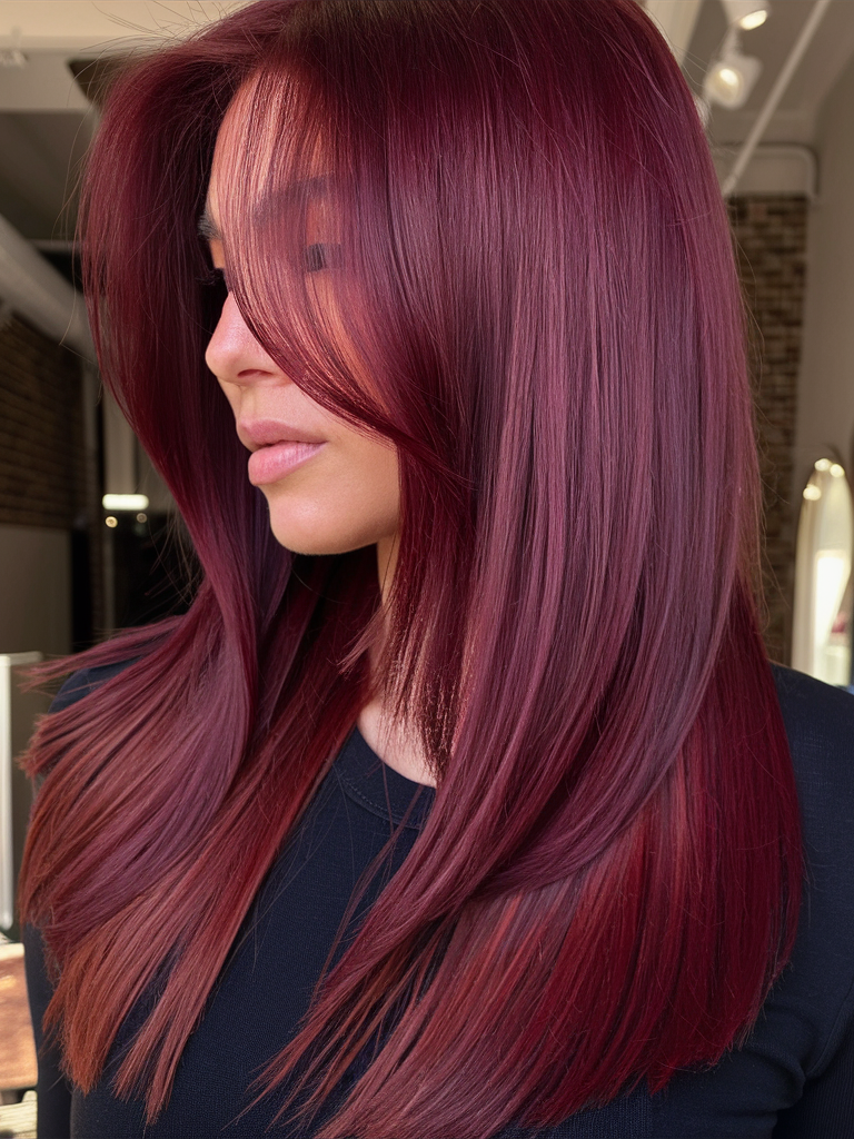 21 Wine Red Hair Color Ideas 2025: Stylish Shades and Trends for a Bold Look