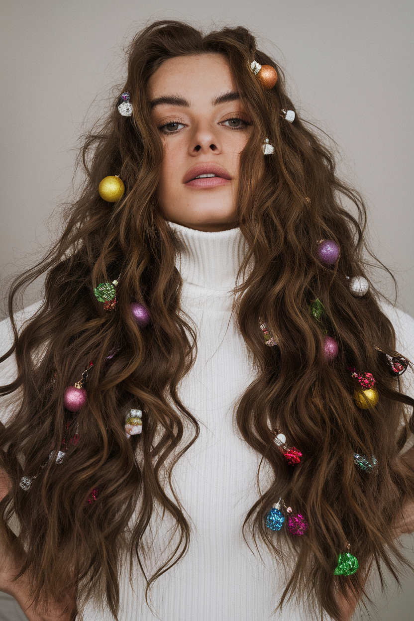 Christmas Hair 21 Ideas: Festive Styles to Shine This Holiday Season