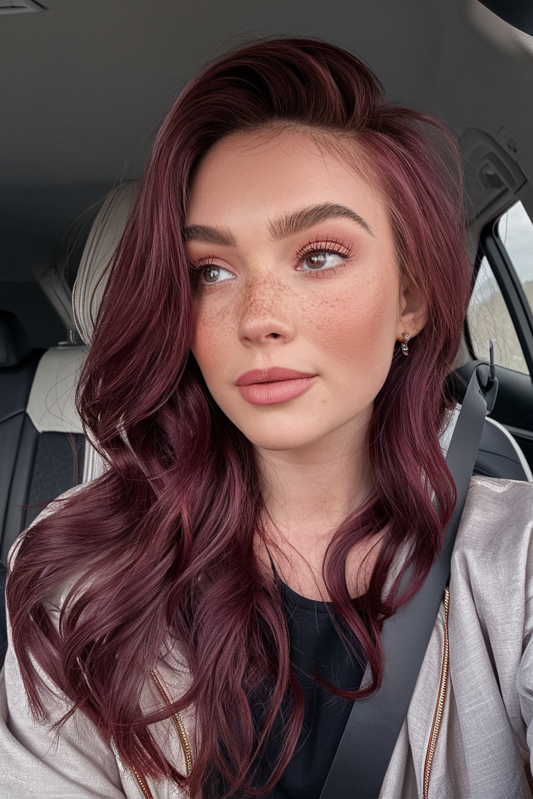 Burgundy Hair Color 2025: Embracing Rich and Bold Shades 20 Ideas