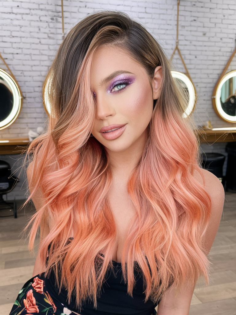 Peach Hair Color Trends for 2025: Vibrant, Versatile, and Effortlessly Chic 20 Ideas