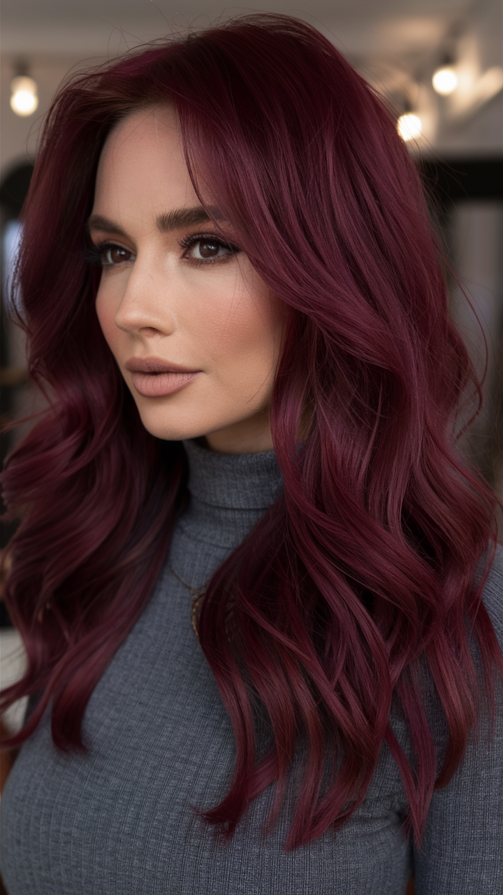 21 Wine Red Hair Color Ideas 2025: Stylish Shades and Trends for a Bold Look