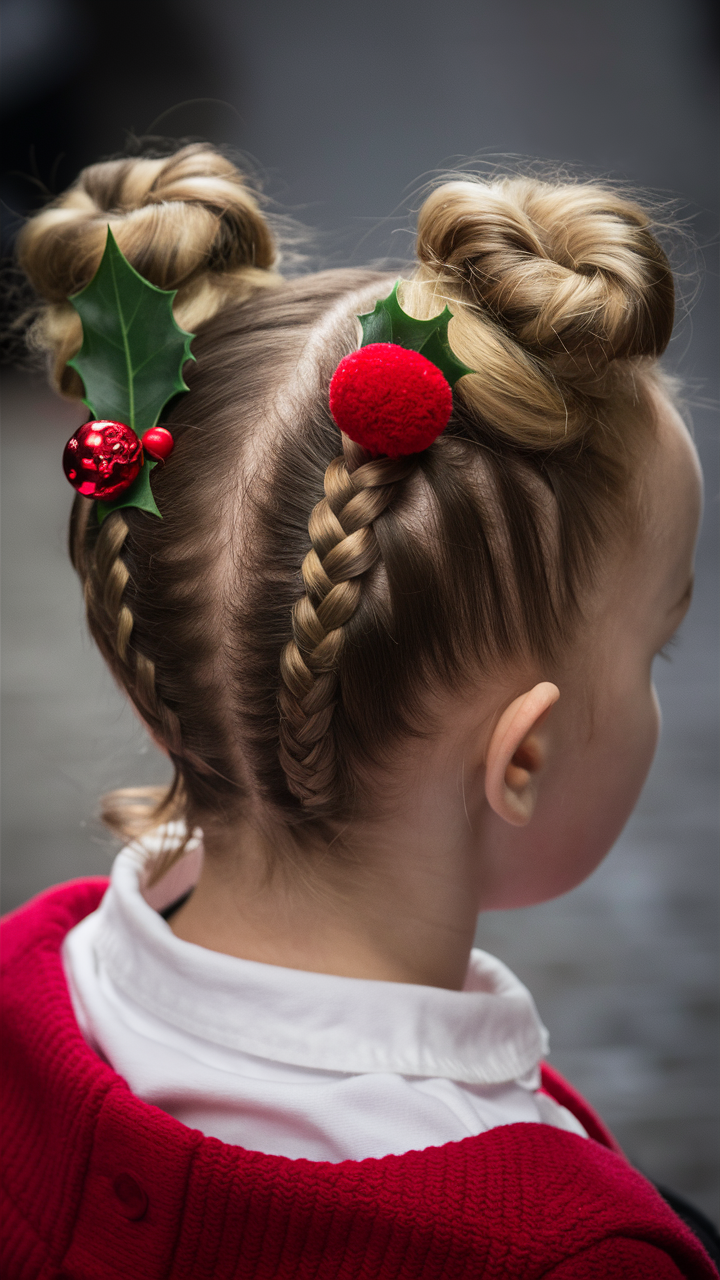 Christmas Children's Hairstyles: Festive 21 Ideas for the Holiday Season