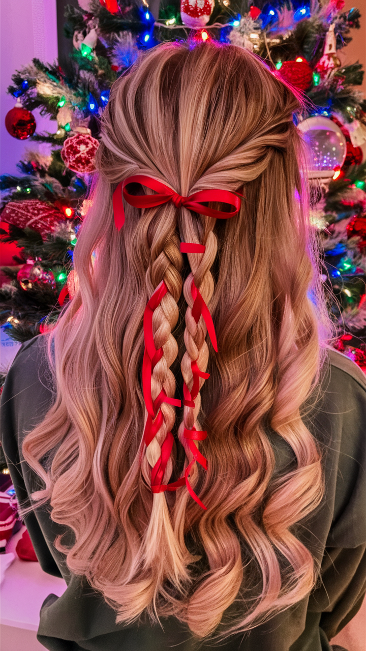 Cute Christmas Hairstyles to Try This Holiday Season 20 Ideas