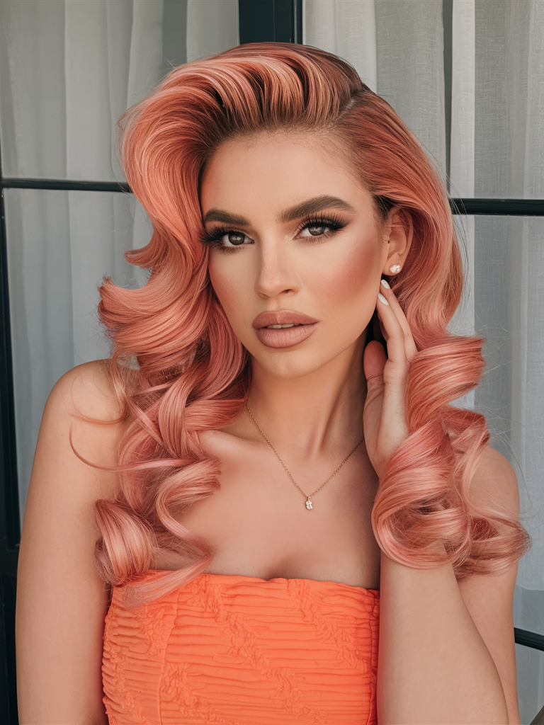 Peach Hair Color Trends for 2025: Vibrant, Versatile, and Effortlessly Chic 20 Ideas