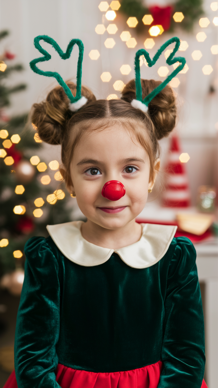 Christmas Children's Hairstyles: Festive 21 Ideas for the Holiday Season