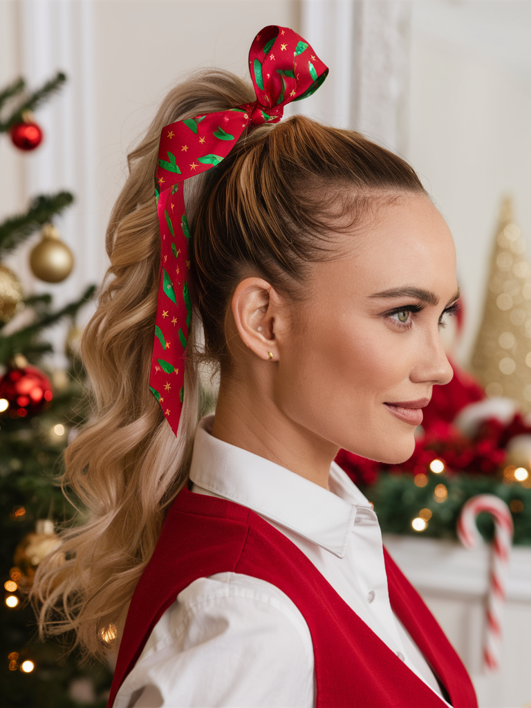 Christmas Party Hairstyles to Make You Shine 21 Ideas