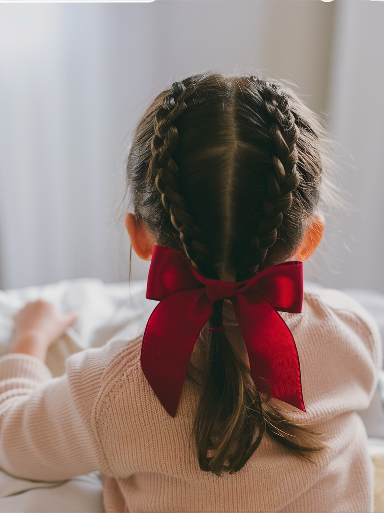 Christmas Kids Hairstyles: Festive Looks for the Holiday Season 20 Ideas