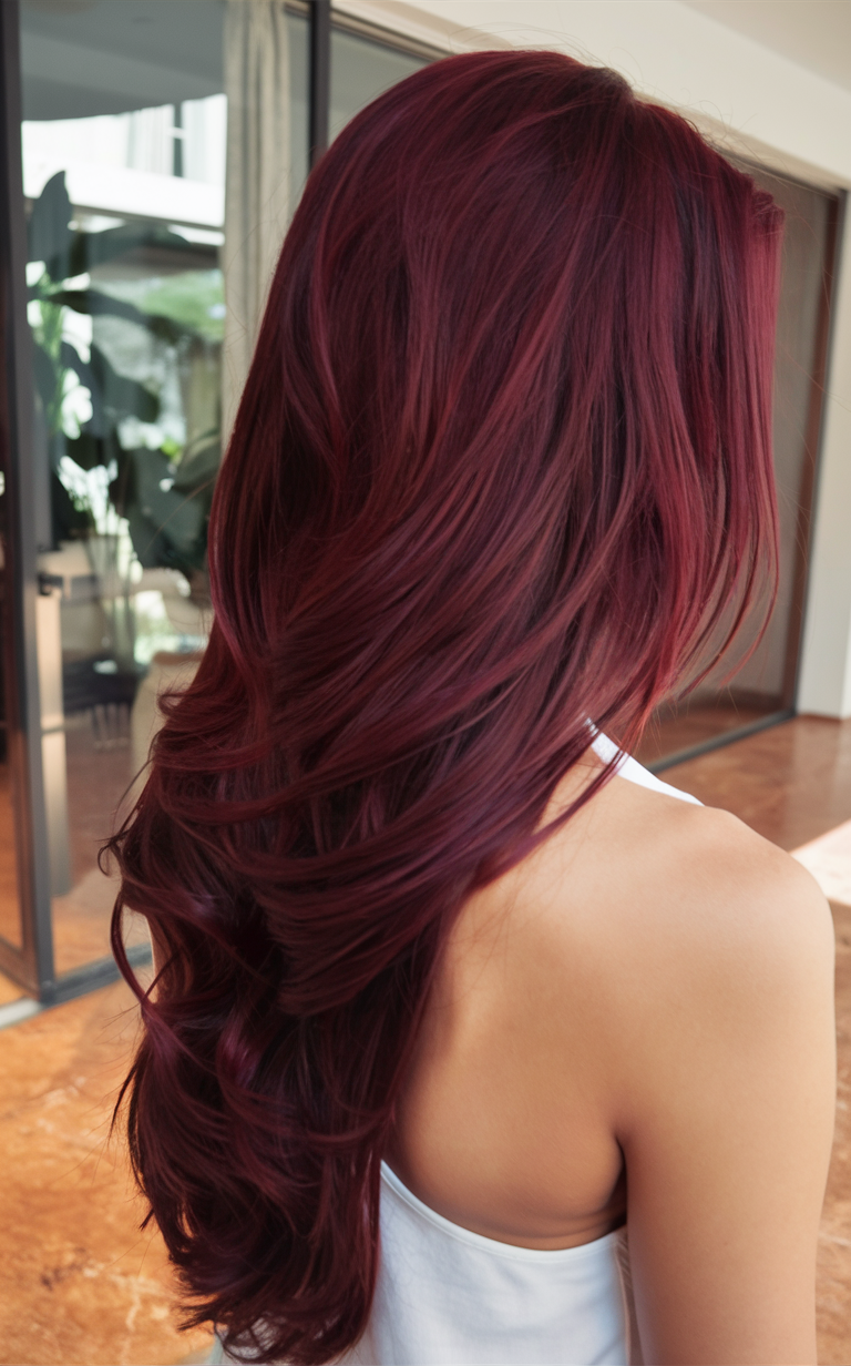 Burgundy Hair Color 2025: Embracing Rich and Bold Shades 20 Ideas