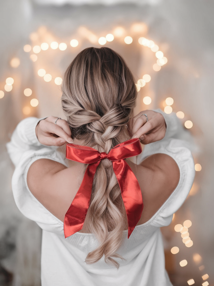 Christmas Party Hairstyles to Make You Shine 21 Ideas