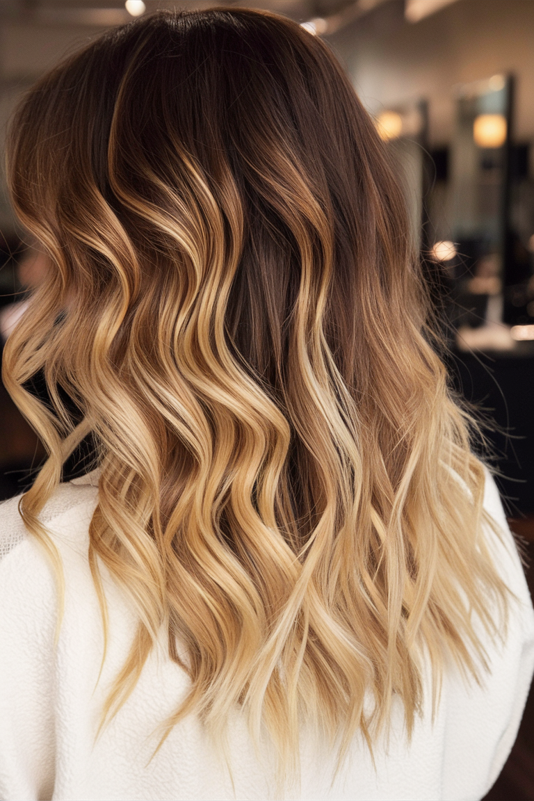 Golden Ombre Hair Color 2025: The Radiance of Sun-Kissed Strands 21 Ideas