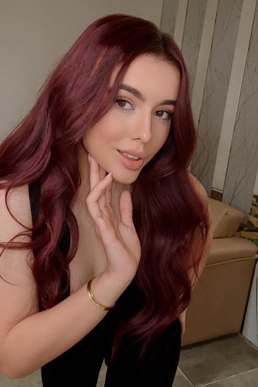 Burgundy Hair Color 2025: Embracing Rich and Bold Shades 20 Ideas