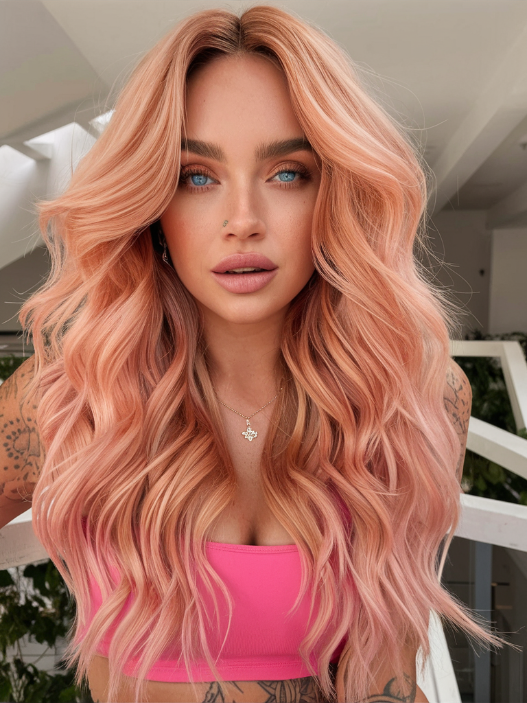 Peach Hair Color Trends for 2025: Vibrant, Versatile, and Effortlessly Chic 20 Ideas