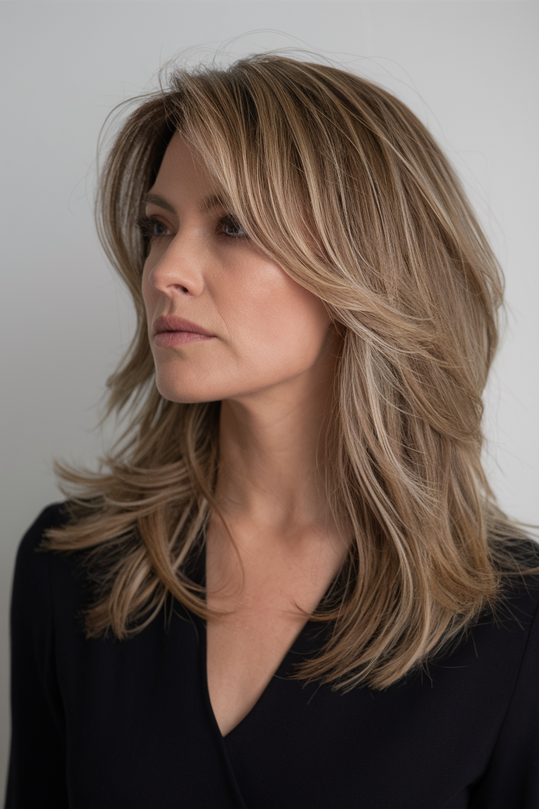 Trending Medium Layered Haircuts for 2025: Top Styles and Tips 22 Ideas