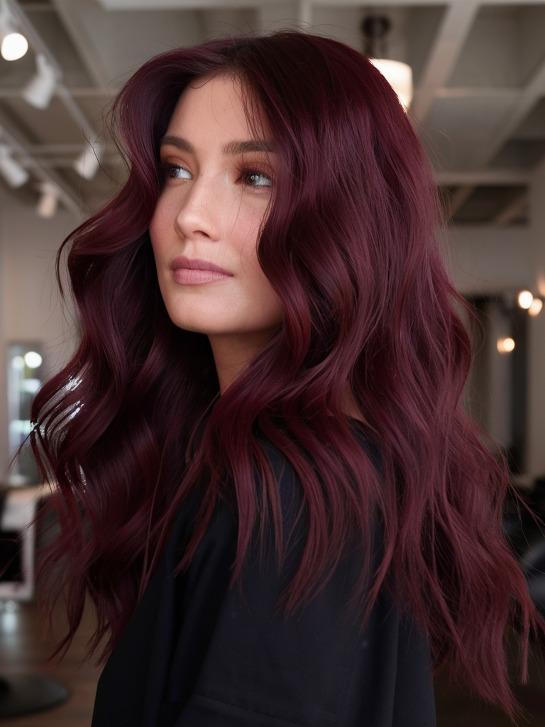 Burgundy Hair Color 2025: Embracing Rich and Bold Shades 20 Ideas