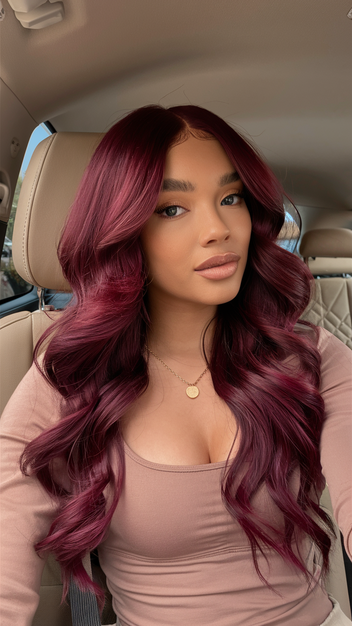 Burgundy Hair Color 2025: Embracing Rich and Bold Shades 20 Ideas