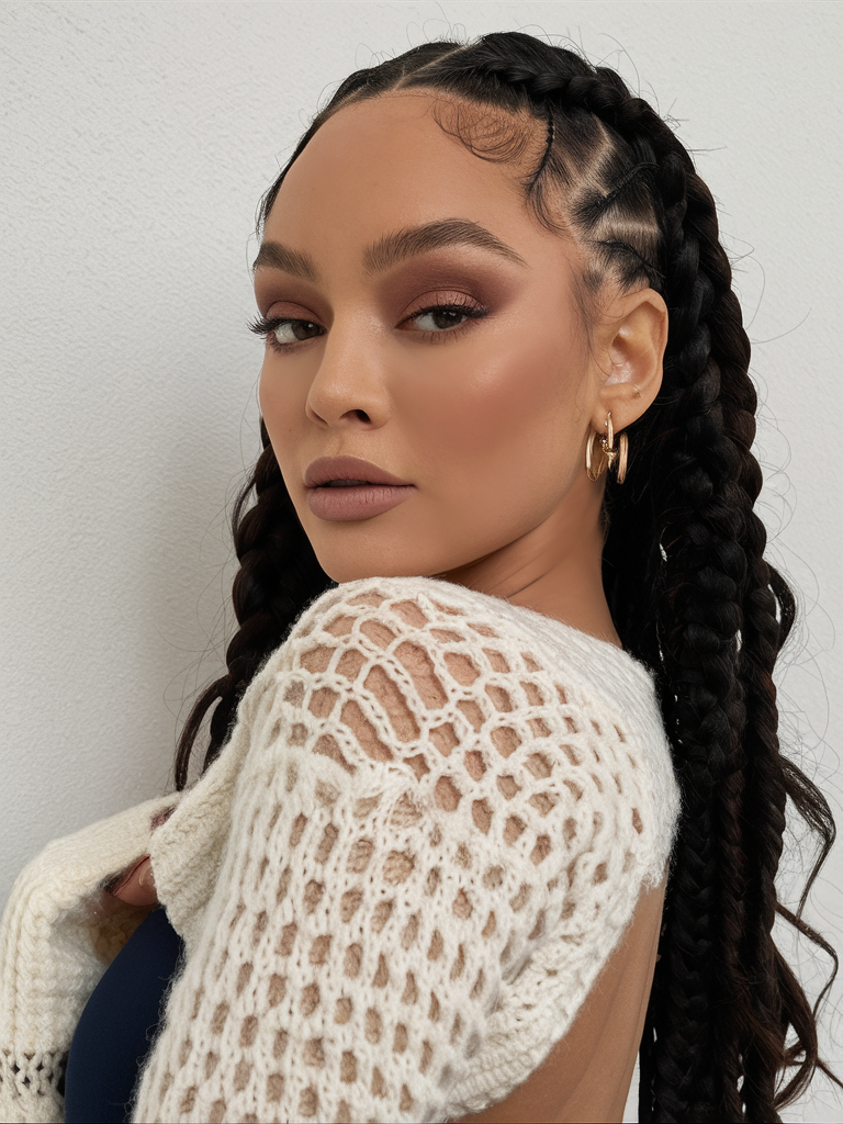 Fulani Braids Hairstyles 2025: Elegant, Trendy, and Versatile Looks 23 Ideas