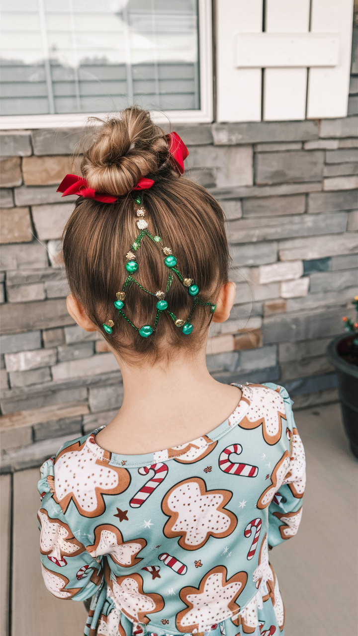 Christmas Kids Hairstyles: Festive Looks for the Holiday Season 20 Ideas