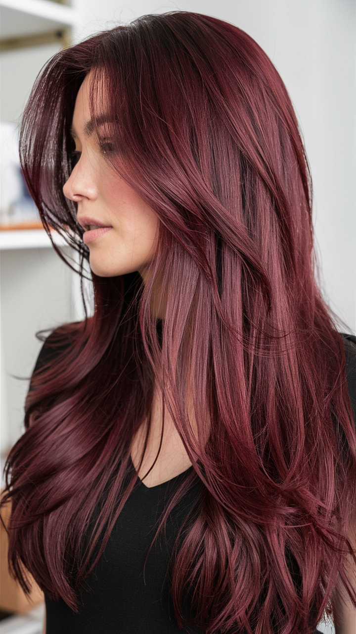 Burgundy Hair Color 2025: Embracing Rich and Bold Shades 20 Ideas