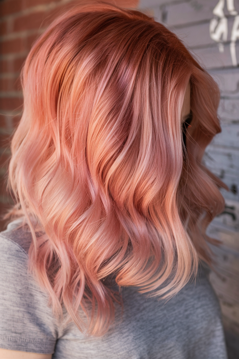 Peach Hair Color Trends for 2025: Vibrant, Versatile, and Effortlessly Chic 20 Ideas