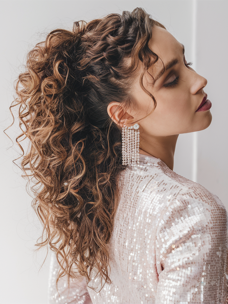 Christmas Hairstyles: Festive Looks for the Holiday Season 23 Ideas