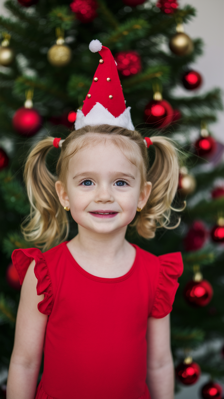 Christmas Children's Hairstyles: Festive 21 Ideas for the Holiday Season