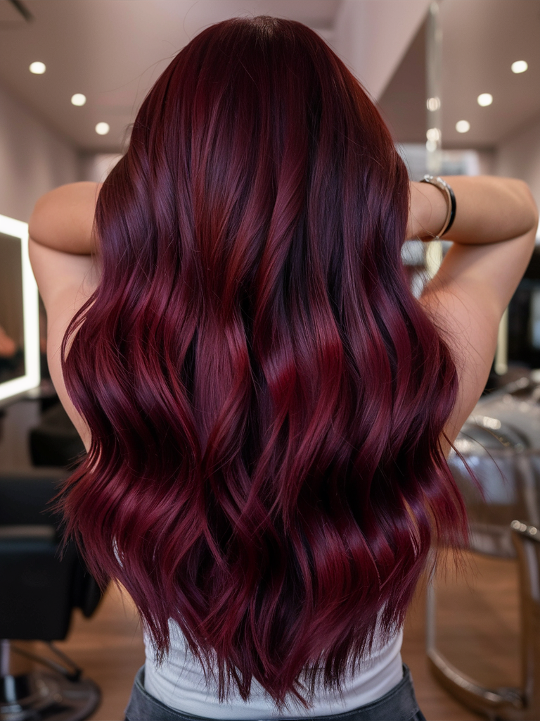 Burgundy Hair Color 2025: Embracing Rich and Bold Shades 20 Ideas