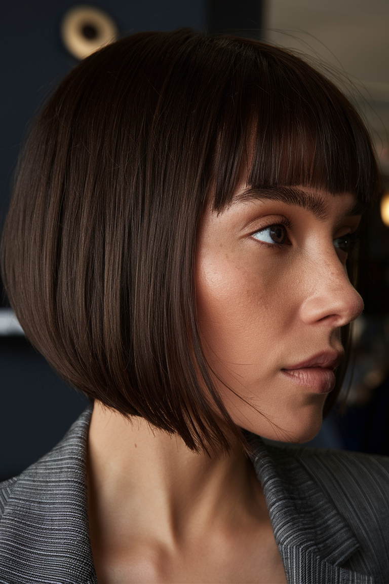 Blunt Bob Haircuts 2025: Chic Styles to Try This Year 23 Ideas