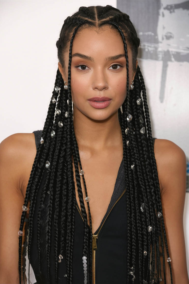 Fulani Braids Hairstyles 2025: Elegant, Trendy, and Versatile Looks 23 Ideas