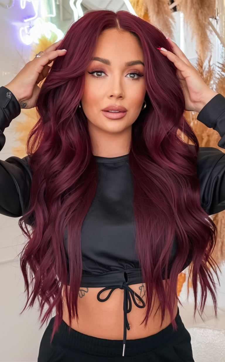 21 Wine Red Hair Color Ideas 2025: Stylish Shades and Trends for a Bold Look