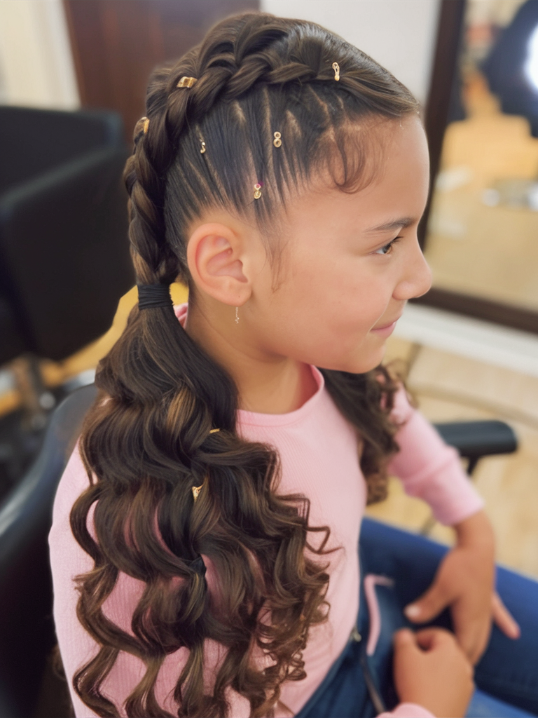 Christmas Kids Hairstyles: Festive Looks for the Holiday Season 20 Ideas