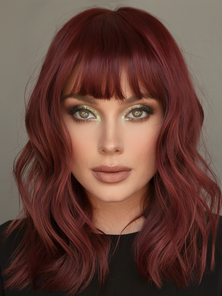 Burgundy Hair Color 2025: Embracing Rich and Bold Shades 20 Ideas