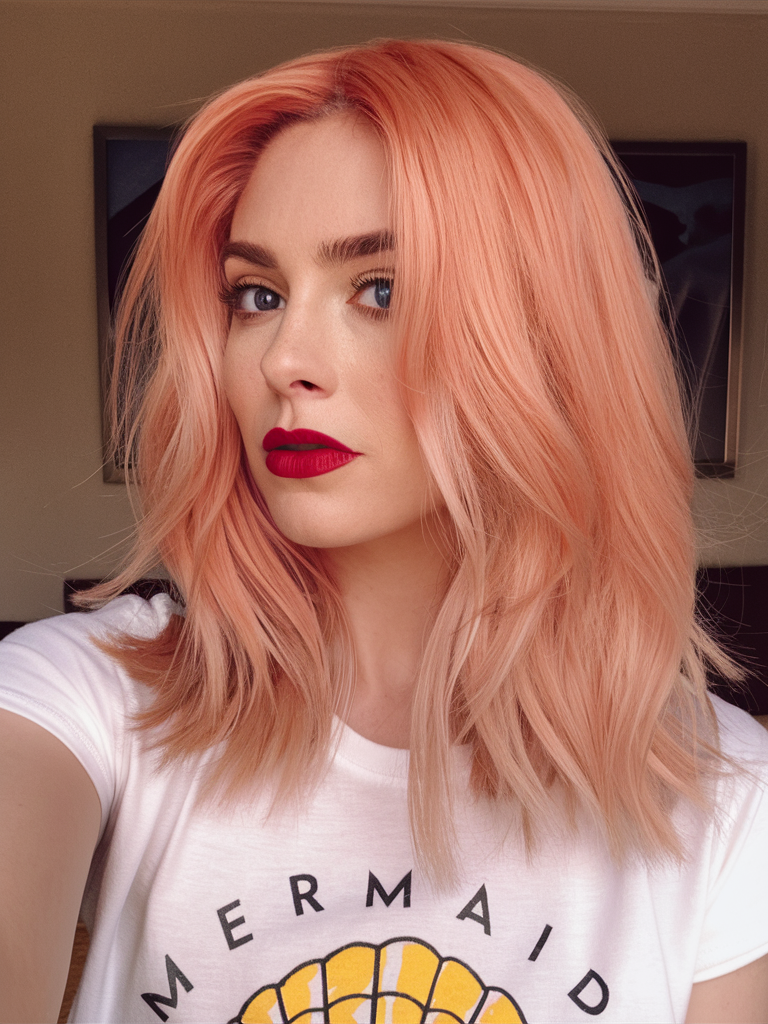 Peach Hair Color Trends for 2025: Vibrant, Versatile, and Effortlessly Chic 20 Ideas