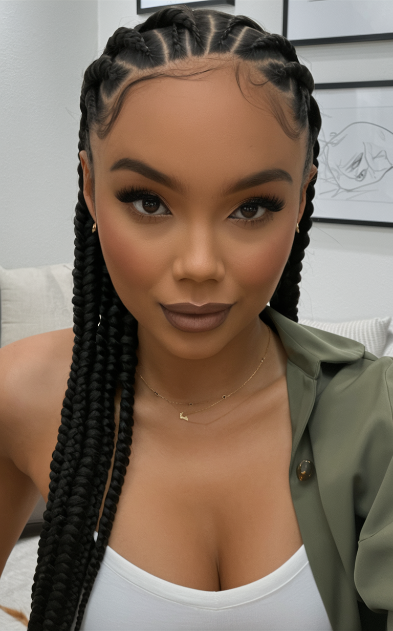 Fulani Braids Hairstyles 2025: Elegant, Trendy, and Versatile Looks 23 Ideas