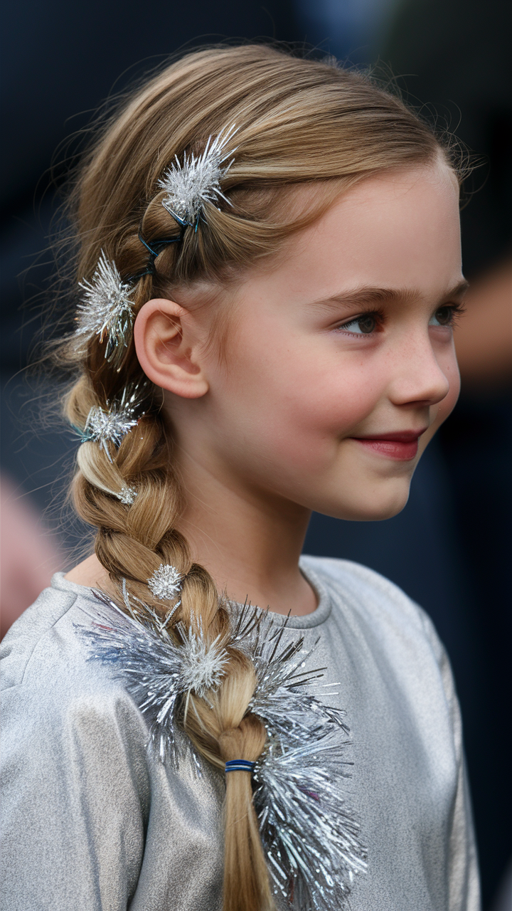 Christmas Kids Hairstyles: Festive Looks for the Holiday Season 20 Ideas