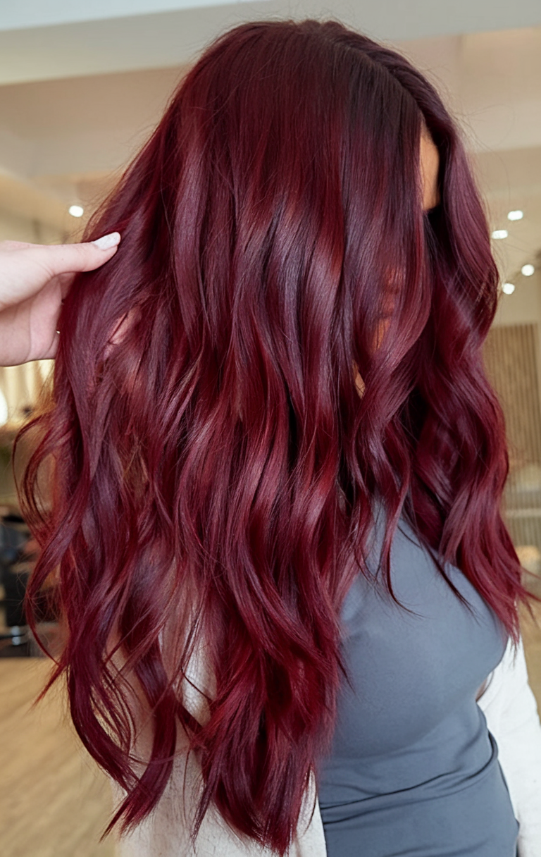 Burgundy Hair Color 2025: Embracing Rich and Bold Shades 20 Ideas