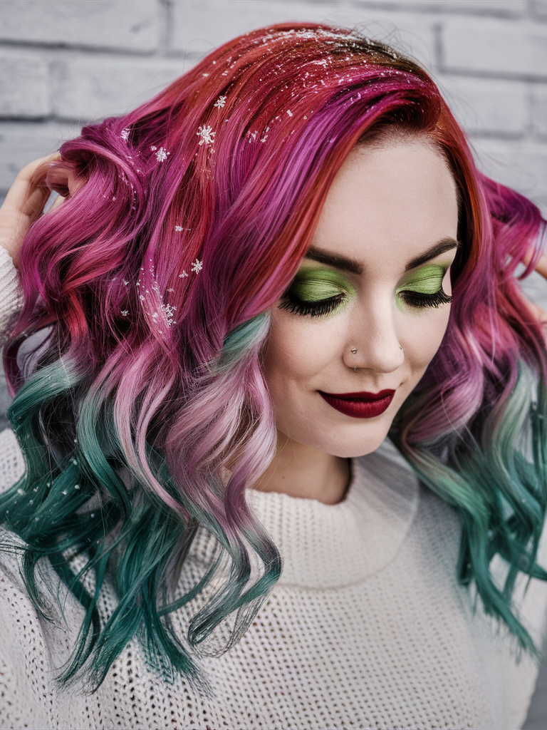 Christmas Party Hairstyles to Make You Shine 21 Ideas