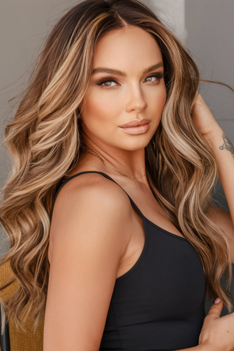 Caramel Balayage Hair Color 2025: Trendy 22 Ideas for a Warm and Radiant Look