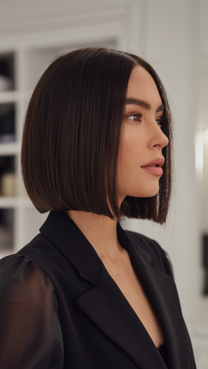 Blunt Bob Haircuts 2025: Chic Styles to Try This Year 23 Ideas