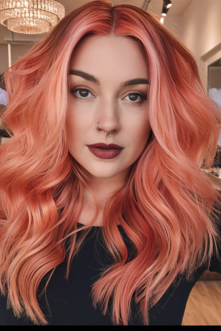 Peach Hair Color Trends for 2025: Vibrant, Versatile, and Effortlessly Chic 20 Ideas