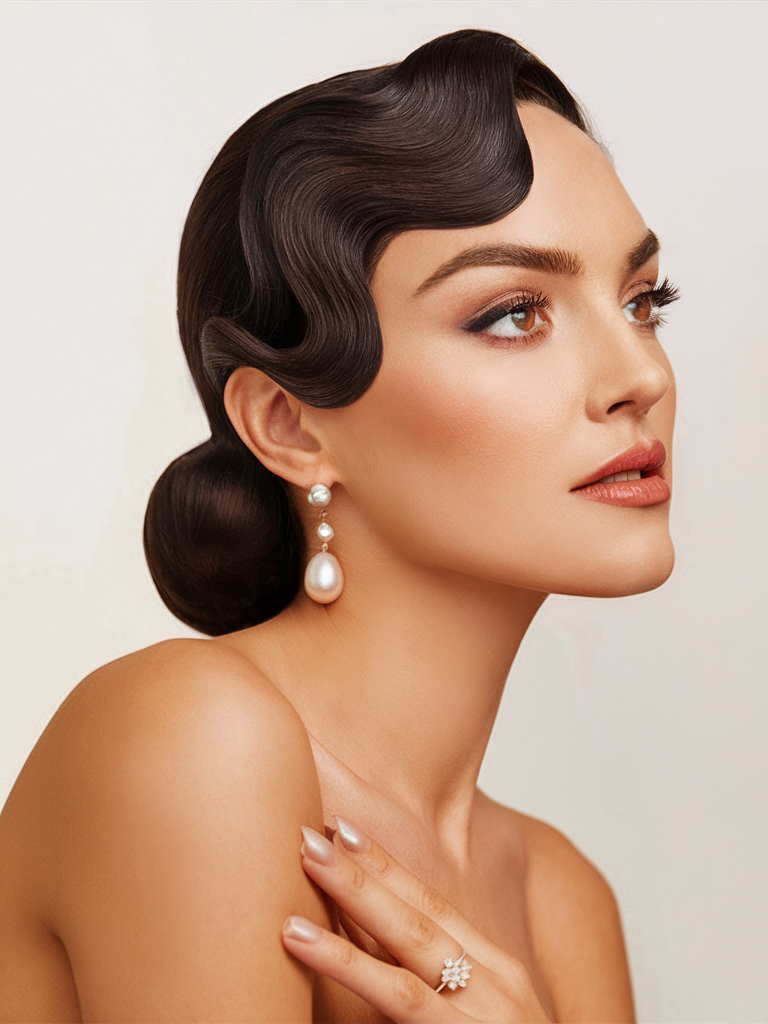 Finger Waves Haircuts 2025: Timeless Elegance with a Modern Twist 21 Ideas