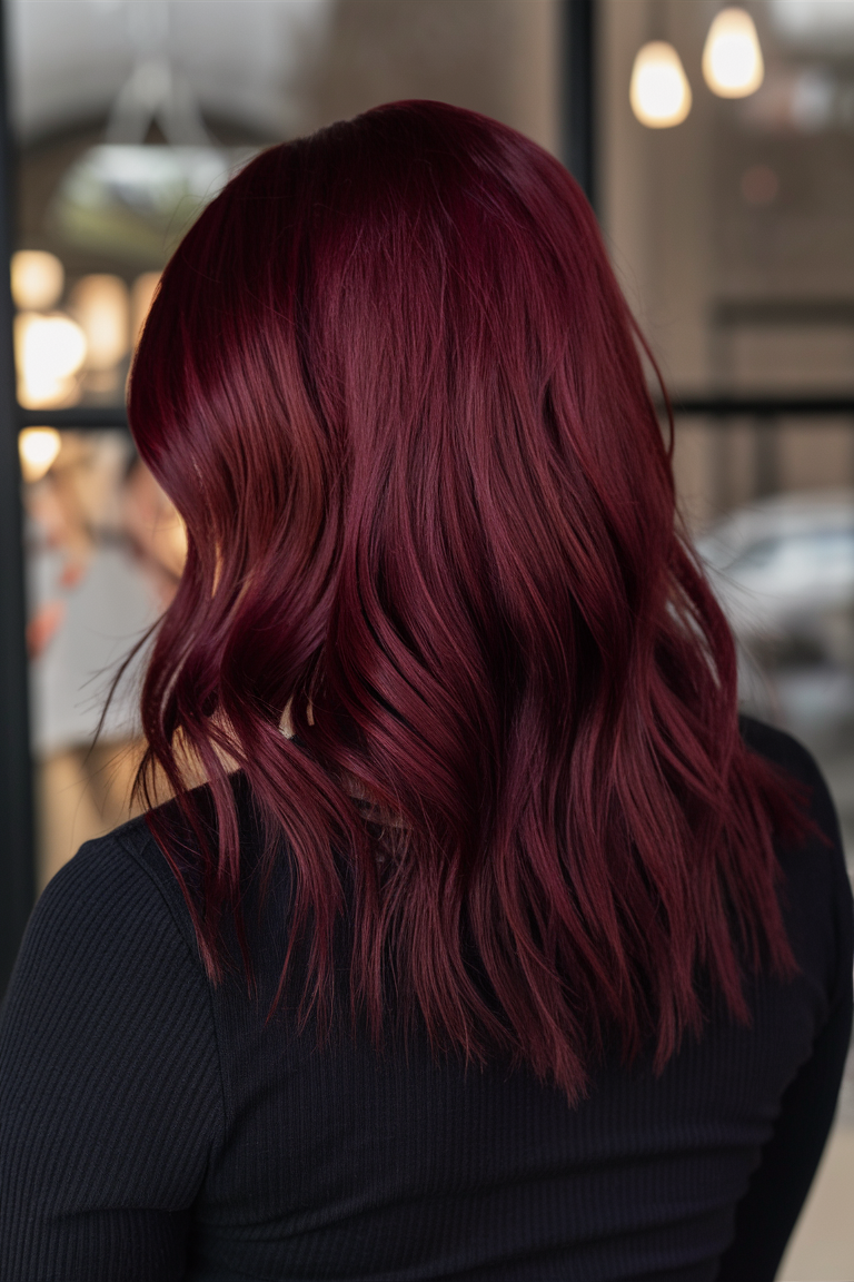 21 Wine Red Hair Color Ideas 2025: Stylish Shades and Trends for a Bold Look