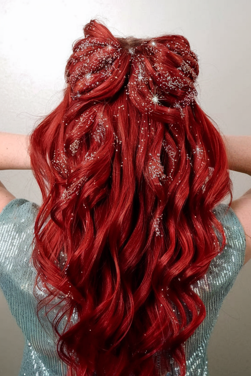 Christmas Hair 21 Ideas: Festive Styles to Shine This Holiday Season