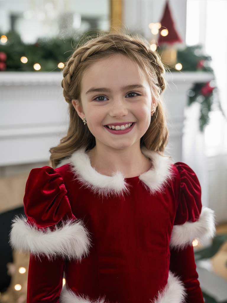 Christmas Children's Hairstyles: Festive 21 Ideas for the Holiday Season