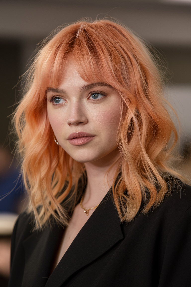 Peach Hair Color Trends for 2025: Vibrant, Versatile, and Effortlessly Chic 20 Ideas