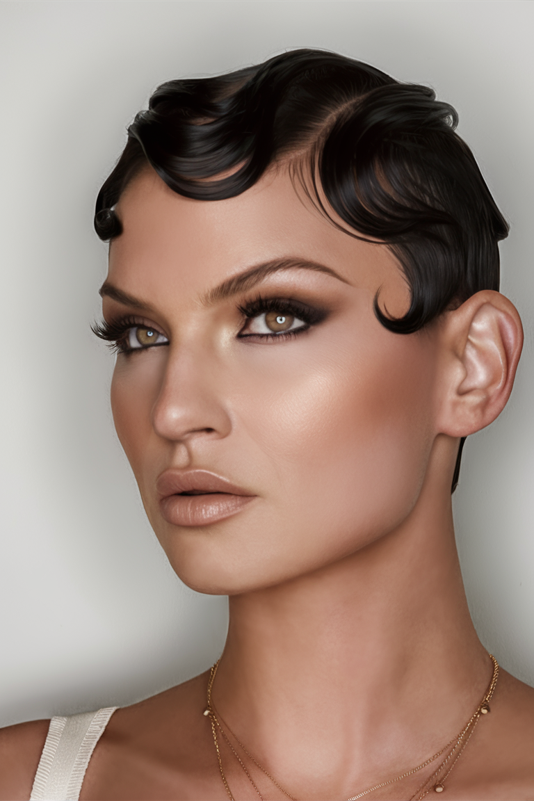 Finger Waves Haircuts 2025: Timeless Elegance with a Modern Twist 21 Ideas