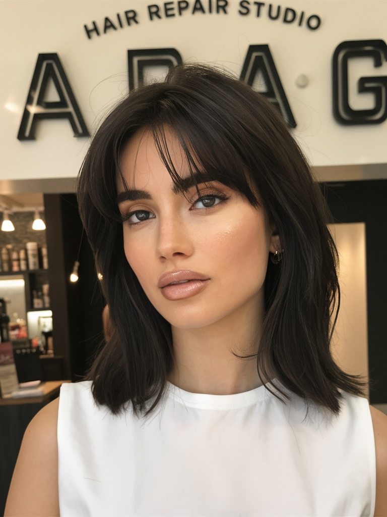 Bangs for Round Face 2025: The Ultimate Guide to Flattering Styles 21 Ideas