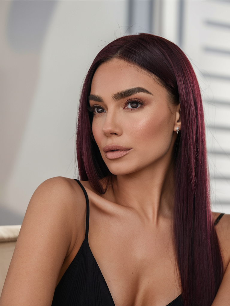 Burgundy Hair Color 2025: Embracing Rich and Bold Shades 20 Ideas