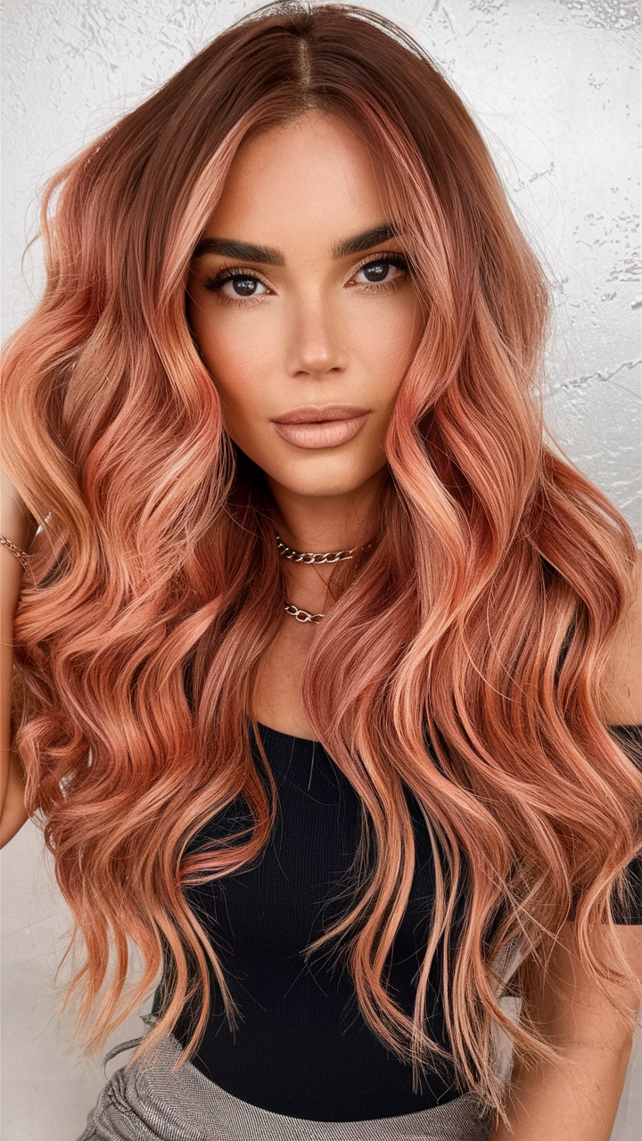 Peach Hair Color Trends for 2025: Vibrant, Versatile, and Effortlessly Chic 20 Ideas