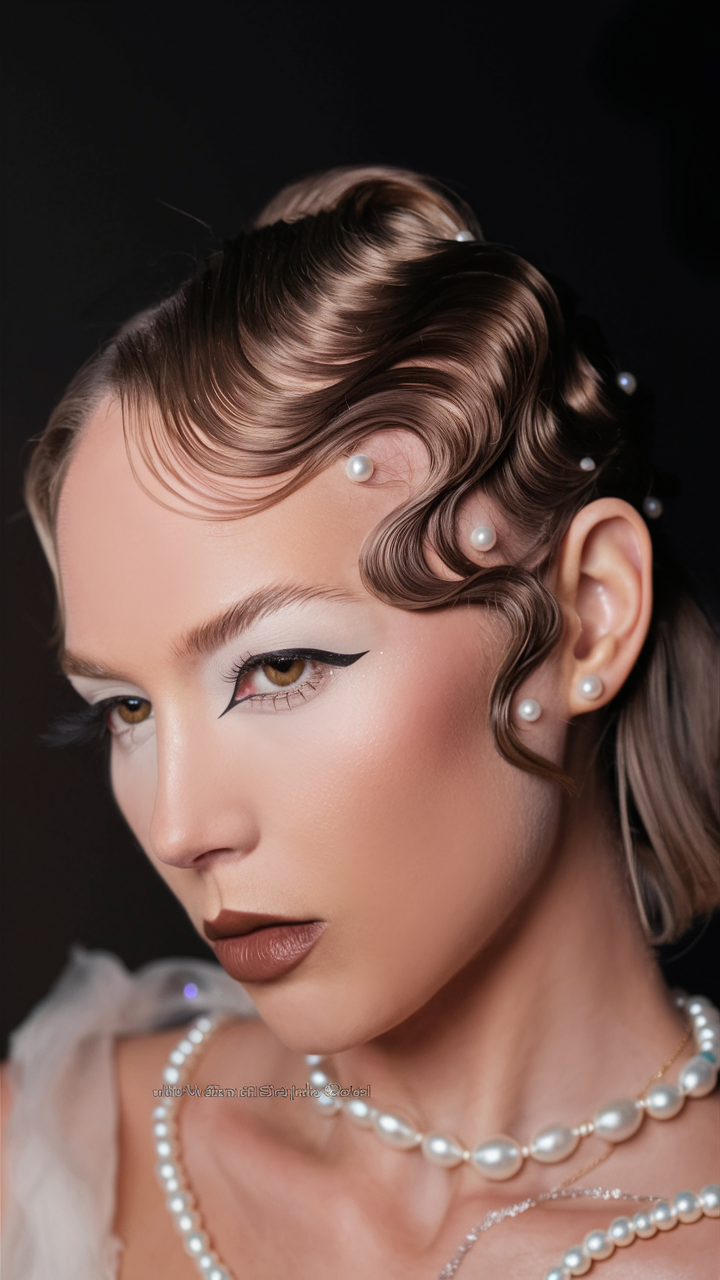 Finger Waves Haircuts 2025: Timeless Elegance with a Modern Twist 21 Ideas